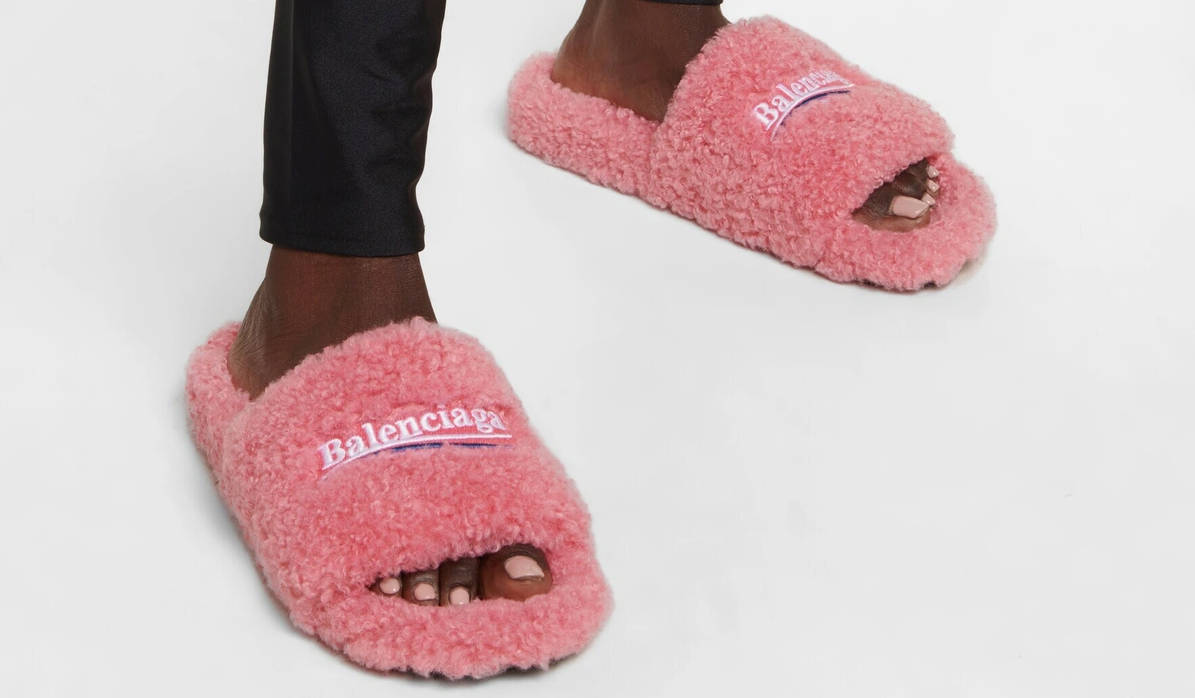 Balenciaga Furry Slides Real vs. Fake: 8 Signs to Spot a Fake One