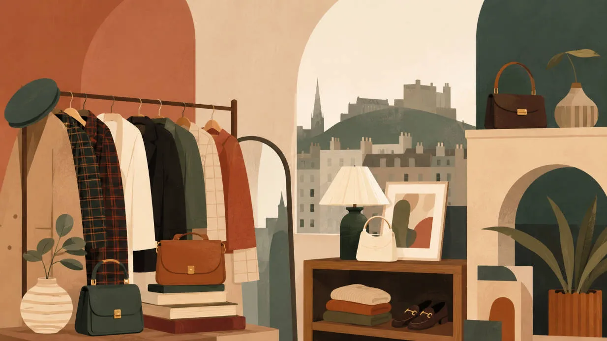 Ultimate Edinburgh Vintage Guide 2026: 21 Best Spots for Designer Finds, Luxury Thrifting & Online Stores