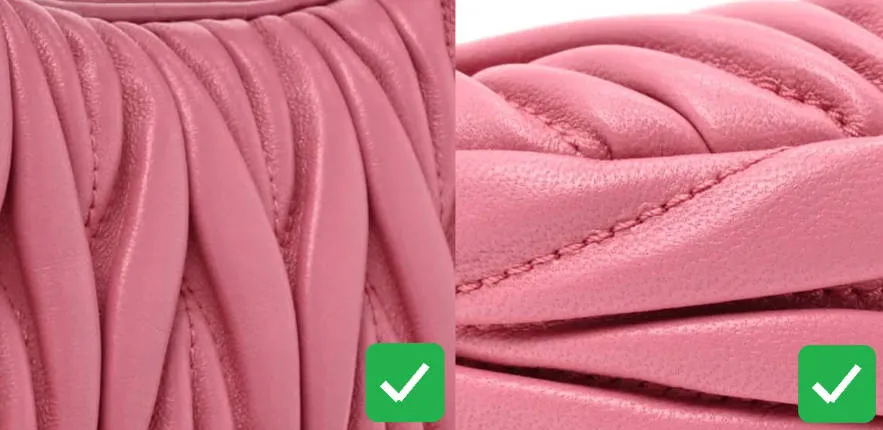miu miu wander matelasse leather authentic texture