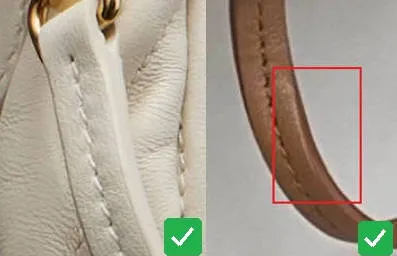 miu miu wander strap stitching glazing authentic