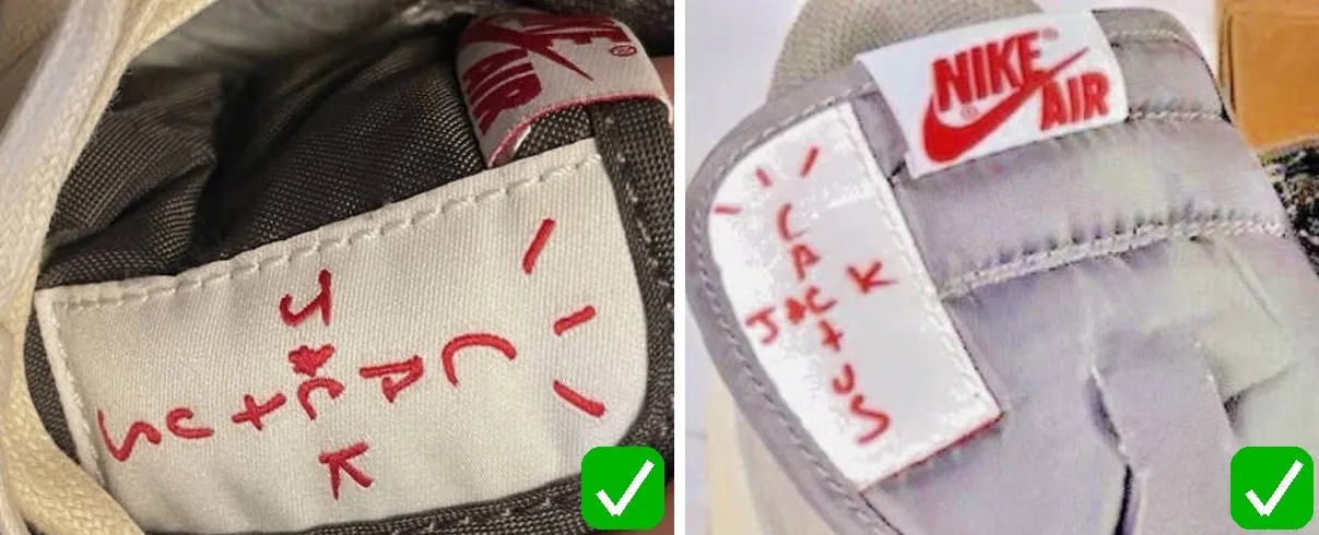 travis scott reverse mocha authentic tongue tags spacing
